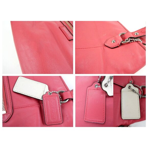 Coach Daisy Mia Coral Leather Shoulder Bag Crossbody Purse F23901 - Picture 14 of 16